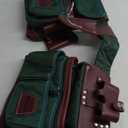 Nylon and Leather Tool Belt | Nylon Tool Pouch | Carpenter Tool Belt | Construction | Framers | Electrician Tool Belts | Drywall Tool Bags | Handyman | Electric (GREEN)