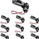 Outdoor Conduit Lighting Control with Photocell and Swivel Mount Photoelectric Switch UL Listed for Wall Packs, Shoebox Porch Lights 120-277V Photocell (10 Pack)