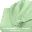 Utopia Bedding Queen Fitted Sheet - Bottom Sheet - Deep Pocket - Soft Microfiber - Shrinkage and Fade Resistant - Easy Care -1 Fitted Sheet Only (Sage Green)