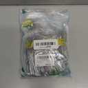 60PCS Stainless Steel Drapery Hook and Pin for Pleated Drapes 4 Prongs Pinch Pleat Clips Traverse Pleater 4 End Curtain Hangers for Window Door Bathroom Curtain