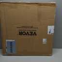 VEVOR Foldable Metal Dog Exercise Pen, Pet Playpen Dog Fence for Camping with Top Cover and Bottom Pad, 24" H 8 Panels, Puppy Crate Kennel Indoor Outdoor for Medium Dogs, Both for Home&Yard