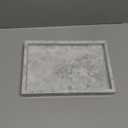 12 x 8 inch Real Natural Marble Vanity Tray, Genuine Marble Storage Tray for Cosmetics/Jewelry, Non-Resin/Non-Ceramic, Dresser Organizer Tray, Bathroom Tray, Home Decor, Kitchen, Coffee Table