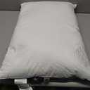 Pacific Coast Bed Pillow, Luxury Hotel Goose Feather and Down Pillow for Sleeping with 100% Cotton Shell, Medium Supportive, Standard Size