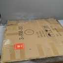 Black Round Mirror, Black Round Mirror 30 inch, Metal Frame, Circle Wall Mounted Mirrors for Bathroom, Living Room, Bedroom, Entryway, Vanity