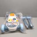 KÜB Montessori Baby Walker - Interactive Push Toy for Toddlers Learning to Walk with Soft Music & Lights, Adjustable Speed & Non-Slip Wheels, Educational Activity Center