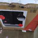 FRIGIDAIRE Chest Deep Freezer, 7 Cu. Ft, Black Adjustable Thermostat-Removable Vinyl Coated Wire Basket-Easy Defrost Drain, Eye-Catching Stainless Steel Top Door- Garage Ready