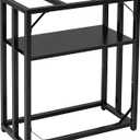 Fish Tank Stand, Aquarium Stand for 20 Gallon, Upgrade Aquarium Turtle Tank, Adjustable 2-Tier Fish Tank Rack ( 24.8" L x 13" W x 30.1" H )