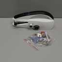 Handheld Sewing Machine,Two dear,Mini sewing machine,Easy to Use for Beginners and Fast Stitch Suitable for Clothes,Fabrics and Fast Stitch Suitable (Black)