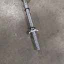 Fitness Weight Bar 5FT Barbell 1 Inch Solid Chrome Workout Exercise Lifting