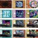 Game Anime Debit Credit Card Cover Sticker Decal Skin 12 Pcs Anime Aesthetic Card Art Decor Gifts Merch Supplies for EBT Debit Transportation Key Cover Personalizing Bank Card