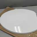 Bemis 170 Durable Plastic Toilet Seat, Elongated, White