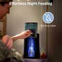 Water Warmer, HEYVALUE Baby Bottle Warmer, Formula Maker with Night Light, 4 Temperature Control & 72H Keep Warm, Detachable Tank, Instantly Dispenses Warm Water, Feed Baby More Easier and Healthier