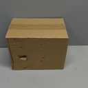 Frebeauty Acrylic Jewelry Organizer Earring Organizer Box with 5 Drawers Earring Holder Organizer with Velvet Trays Clear Jewelry Box for Women Earring Display for Rings Studs(White)