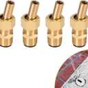 Swimming Pool Spa Brass Deck Jet Nozzle Replace Part for R0560400 590041 4 Pack