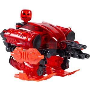 Zing Klikbot Megabot Stampede Red  Transformable Poseable Action Figure with Accessories, Stop Motion Animation Toy for Kids Ages 8+