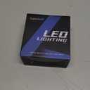 lupuauto H15 LED Bulbs Daytime Running Light, 3570 CSP Chips 30000LM Super Brightness, 6500K Cool White Fog Lamp with 20000 RPM Turbo Fan, 1:1 Mini Plug and Play, Pack of 2