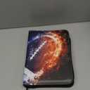 Card Binder Compatible with Football Card, Trading Card, for MTG and Other TCG, Fits 400 Cards with 50 Removable Pages, Card Holder Collector for Standard Size Card (Multicolor)