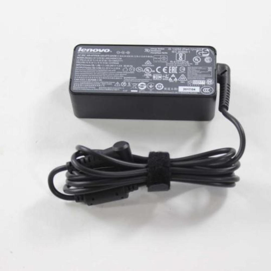 Lenovo 01FR049 Genuine OEM Laptop AC Adapter ADLX45NCC3A 20V 2.25A RCOO, 45W, Round, 3-Pin, Black