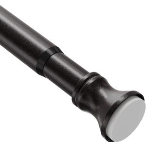 Amazer Spring Tension Shower Curtain Rod, 42-72 Inches Rust-Resistance Shower Curtain Rod Bathroom Rod, Bronze