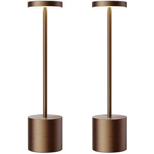 SAKRINGT Cordless Table Lamps Rechargeable,6000mAh Portable Battery Operated LED Table Light for Restaurant Outdoor