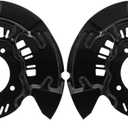 NewYall Front Left and Right Brake Dust Shield Cover for Toyota | for Toyota Sequoia 2008-2022, Tundra 2007-2021