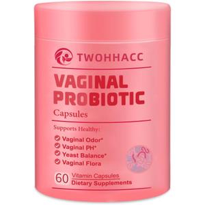 Probiotics for Women PH Balance Digestive Urinary 5 Billion CFU 4 Strains Promote Healthy Vaginal Odor and Vaginal Flora 60 Ct Oral Probiotics