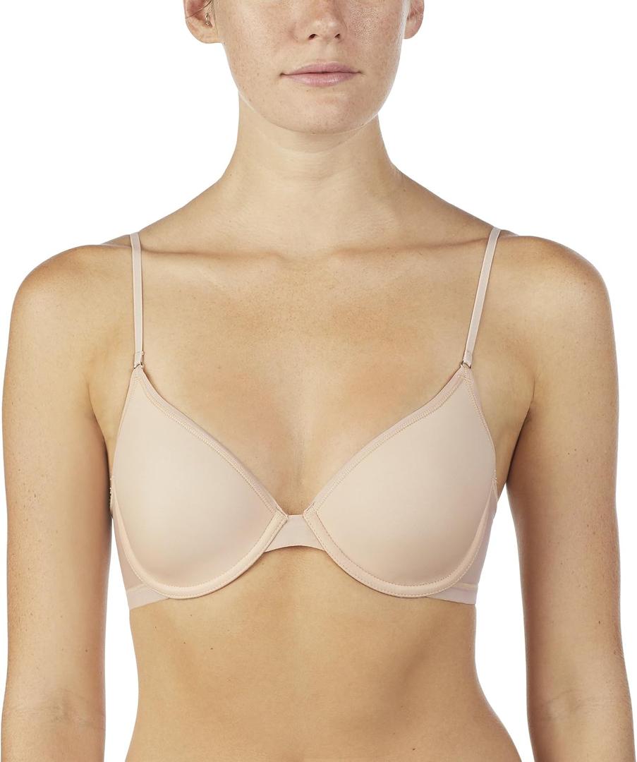 OnGossamer Women's Next to Nothing Micro Tshirt Bra (34B, Champagne)