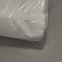 JEBBLAS Disposable Cloth Like Napkins, Built-in Flatware Pocket, Wedding Party Linen Feel White Napkin, Prefolded for Silverware,50 Count