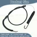 946-04802A PTO Cable Rider 746-04802A Fits MTD Troy-Bilt Cub-Cadet Craftsman Lawn Mower