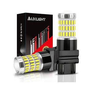 QYKAVM 6Pack 3157 LED Bulbs  Super Bright Backup Reverse Lights, 6000K Xenon White, 12V Compatible with 3156/3056/4157/3057/3047 for Car Tail Brake Turn Signal Lights