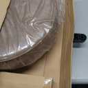 JMU Rolling Stool with Wheels, PVC Leather Large Seat Stool, 400lbs Weight Capacity, Heavy Duty Adjustable Height for Medical Tattoo Office Lab Dentists Healthcare(Tobacco Brown)