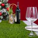 Artificial Grass 14 x 48 inch Table Runner, Perfect for Spring, Fall Holidays, Parties, Catered Presentations, Baby Showers, Birthdays, Candy Buffets, Restaurant Decoration, Dessert Tables, Wedding