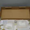 10-Piece Bathroom Hardware Accessories Set-Brushed Gold Towel Bar, Holder & Racks-SUS304 Stainless Steel-Wall Mounted,23.6-Inch