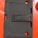 Case for Fusion5 FWIN232 Plus / 232 Pro N5 Tablet 10.1 inch, Soft Silicone Protector Cover, Kids Friendly, Adjustable Stand Tablet Cover, 4 Corners Thicken Shockproof, Black