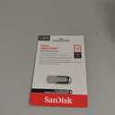 SANDISK 128GB Ultra Flair USB 3.0 Flash Drive, SDCZ73-128G-G46, Black