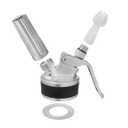 Cream Whipper Head Replacement - with Decorating, Charger Holder and Nozzles- Whipped Cream Parts