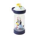 The First Years Bluey Sip & See Toddler Water Bottle - Includes Floating Charm - Toddler Cups with Straw - 12 Oz - Ages 24 Months and Up