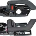 Pair Inside Door Handles Right & Left Replacement for 03-08 Hyundai Tiburon New 826202C000LK 826102C000LK