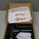  Muscle Massage for Athletes Handheld Electric Deep Tissue Back Massager, Percussion Massage Device for Pain Relief with 30 Speed Levels 9 Heads Black