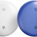 Air Tags Tracker 4 Pack:Bluetooth Item Finder Works with Apple Find My, iOS Only Key Finder, Pet Tracker, Luggage Locator, Wallet & Backpack Tag Replaceable Battery (Reef Accent Pack)