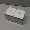 Pack of 2 Candle Charisma 100 Black Spell Candles - 4" Unscented Paraffin Chime Candles, Smokeless & Dripless, Colored Candles, 1.5 Hours Burn Time 0.4" Thick Taper Candles for Rituals, Birthdays and Parties