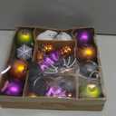 28ct Halloween Ball Ornaments Set, Shatterproof Tree Decorations, Perfect Hanging Ball for Tree Indoor/Outdoor Holiday Halloween Party Decor