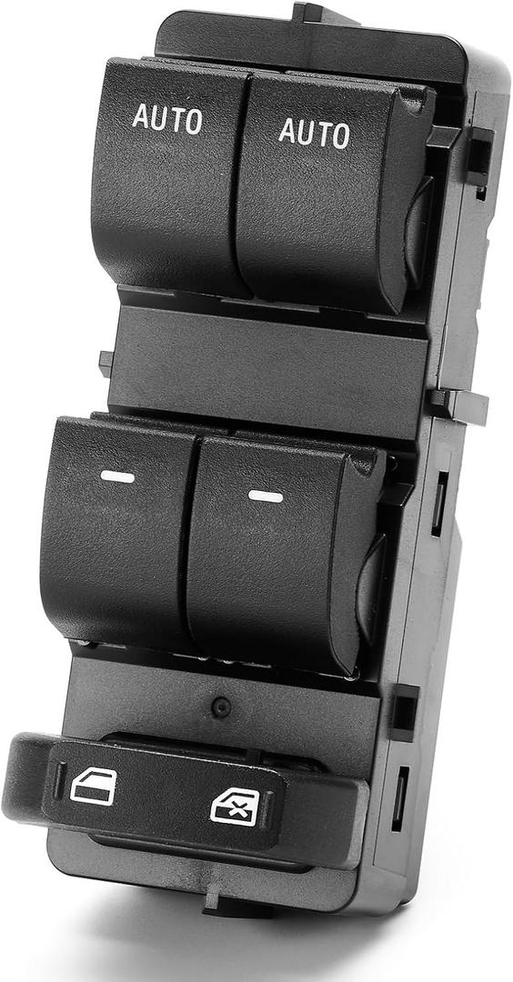 Power Window Switch Master for 2013-2019 Ford F250 F350 F450 F550 Super Duty,2016-2021 F650 F750 Window Control Button for Ford Left Driver Side Door Lock/Unlock Switch for CC3Z14529BA DWS1807 1S15621