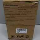 Small Size 33+17 oz Glass Food Storage Jars with Airtight Lids, Clear Glass Jar with Bamboo Lid, Airtight Food Canister for Tea, Candy, Coffee, Sugar, Cookie, Snack. (Round | 5+6 Inch)