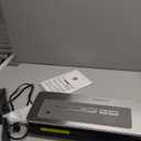 Anybear Vacuum Sealer Machine, 90kPa 120W Wide Seal All-IN-1 Powerful Food Storage, Build-in Cutter | Bags Storage | Digital Countdown Display | 2 Bag Rolls and 5pcs Pre-cut Bags (Gray)