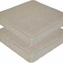 JMGBird Outdoor Chair Cushions Set of 2, Water Resistant Seat Cushions 19 x 19 Inch with Ties, Outdoor Cushions for Patio Furniture (Beige)