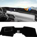 Autorder Dashboard Cover Mat for 2024 2025 2026 Mazda CX-90 CX90 Accessories Dash Cover Upgrade Velvet Dash Mat UV Rays Protector(with HUD)