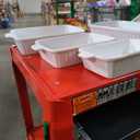 MALACASA Casserole Dishes for Oven, Porcelain Baking Dishes, Ceramic Bakeware Sets of 4, Rectangular Lasagna Pans Deep with Handles for Baking Cake Kitchen, White (9.4"/11.1"/12.2"/14.7"), Series