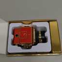 Vintage Digital Camera, 64MP 2.7K Retro Point and Shoot Camera with Autofocus, 2" IPS Waist-Level Screen & 16GB TF Card, 16X Zoom Compact Photography Camera for Beginners Kids Red