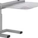 daylight24 Table Top Full Page Magnifier LED Desk Lamp, Silver - Ideal for Reading, Hobby and Crafting with LED Light Strip for Optimal Visibility, 10 inch (202055-05)